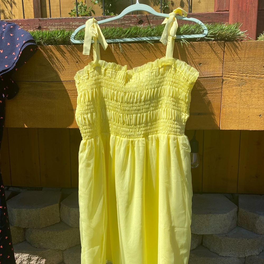 NWOT-ModCloth-Sz L-A Little Ray of Sunshine dress - Picture 3 of 7